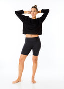 two-pocket high-rise biker short